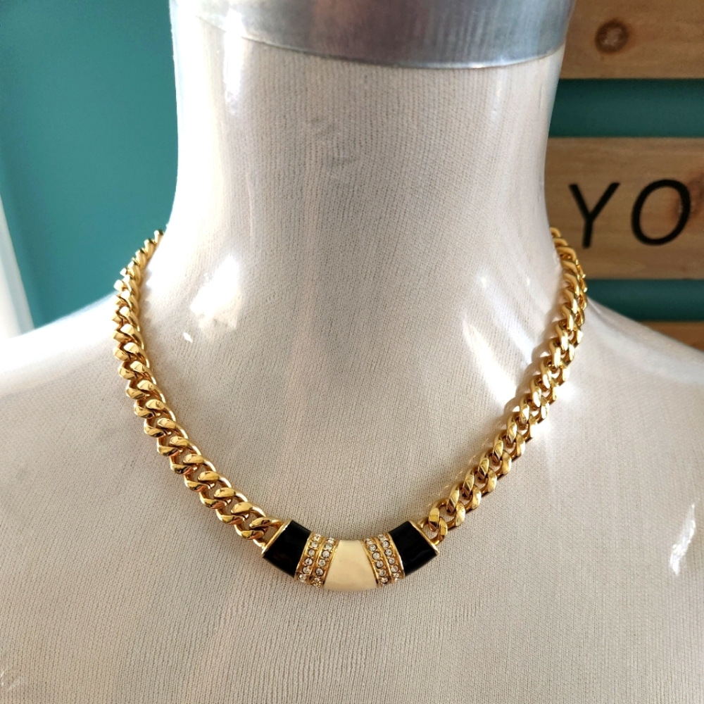 Art Deco S.A.L choker necklace - Picture 1 of 3